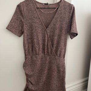 Zara pink tshirt dress